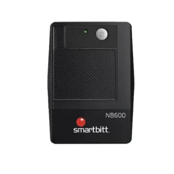 UPS Smartbitt Smart Interactive 600VA/300W - 4 Contactos - Línea Interactiva - SBNB600