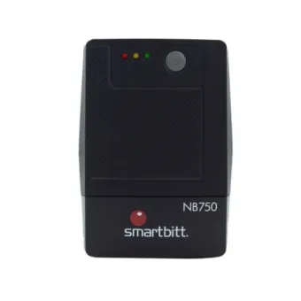 No Break Smartbitt 750VA/375W - 6 Contactos con LED - Modelo SBNB750