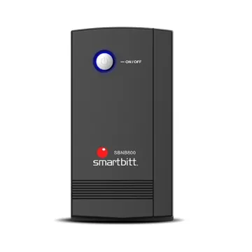 UPS Smartbitt Smart Interactive 800VA 400W - 6 Contactos - Línea Interactiva - SBNB800