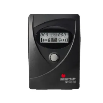 UPS Smartbitt 900VA/450W con LCD y AVR - 6 Contactos - Modelo SBNB900LCD