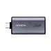 SSD Externo ADATA SC750 500GB USB-C 10Gbps Velocidad Lectura 1050MB/s SC750-500G-CCBK