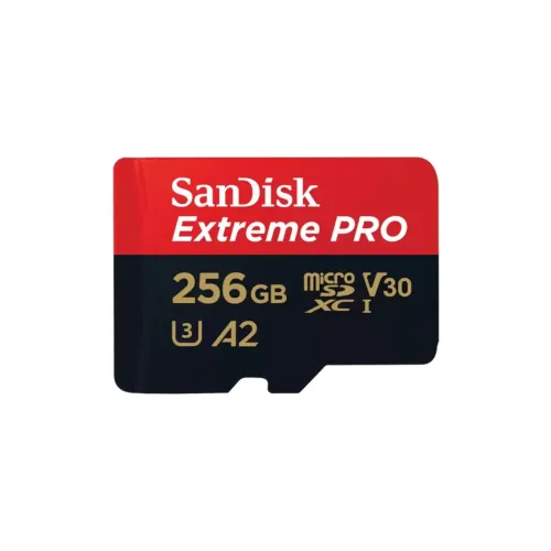 Memoria MicroSDXC SanDisk Extreme Pro 256GB - Clase 10, U3, V30, A2 - SDSQXCD-256G-GN6MA Memoria MicroSDXC SanDisk Extreme Pro 256GB - Clase 10, U3, V30, A2 - SDSQXCD-256G-GN6MA