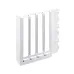 Gabinete Gamer ADATA XPG STARKER AIR Blanco - Media Torre ATX con Panel Lateral y 2 Ventilad…