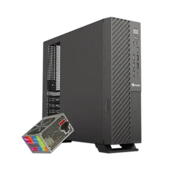 Gabinete Stylos Mince Mini Torre SFX con Fuente 550W - STGAMN1B