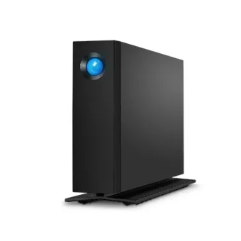 Disco Duro Externo LaCie d2 Professional 8TB USB-C 3.2 Gen 1 Aluminio Negro STHA8000800