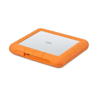 Disco Duro Externo LaCie Rugged RAID Shuttle 8TB USB-C Thunderbolt 3 Naranja STHT8000800