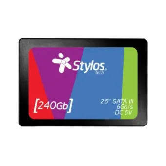 Disco SSD Stylos 240GB 2.5 pulgadas SATA III STMSSD2B - Velocidad Lectura 520MB/s