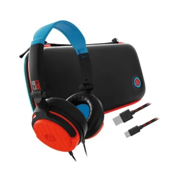 Kit de Viaje 4Gamers Diadema Gaming con Cable USB-C para Nintendo Switch Modelo SWL-50-4G