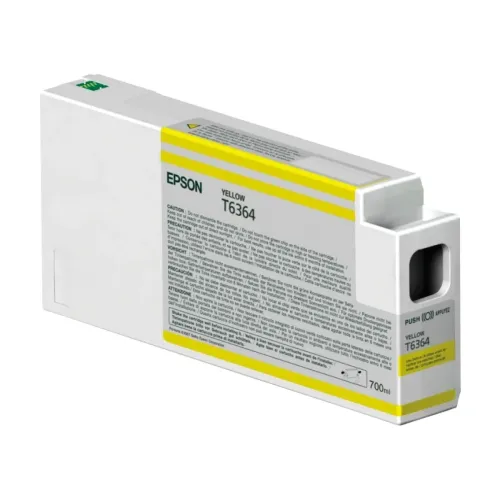 Tinta Epson T636400 Amarillo 700ml - Tinta Original a Base de Pigmentos Tinta Epson T636400 Amarillo 700ml - Tinta Original a Base de Pigmentos