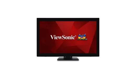 Monitor touch ViewSonic TD2760 de 27”: pantalla táctil Full HD para oficina y punto de venta
