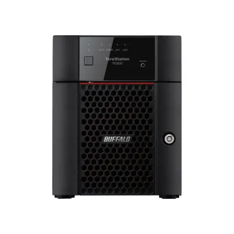 NAS Buffalo TeraStation 3430DN 32TB - 4 Bahías con Discos Duros Incluidos - Modelo TS3430DN3204