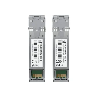 Transceptor Ubiquiti UFiber Módulo SFP+ 10G LC 850nm Multimodo 300m - UACC-OM-MM-10G-D-2