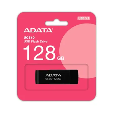 Memoria USB ADATA UC310 128GB USB 3.2 Negro - UC310-128G-RBK