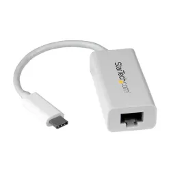 Adaptador de Red USB-C a Gigabit Ethernet StarTech.com 5 Gbps Blanco US1GC30W