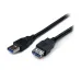 Cable Extensión USB 3.0 StarTech.com 1.8m SuperSpeed Macho a Macho Negro USB3SEXT6BK Cable Extensión USB 3.0 StarTech.com 1.8m SuperSpeed Macho a Macho Negro USB3SEXT6BK