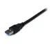 Cable Extensión USB 3.0 StarTech.com 1.8m SuperSpeed Macho a Macho Negro USB3SEXT6BK Cable Extensión USB 3.0 StarTech.com 1.8m SuperSpeed Macho a Macho Negro USB3SEXT6BK