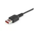 Cable de Carga StarTech USB-A a Micro USB 1m con Bloqueo de Datos - USBSCHAU1M