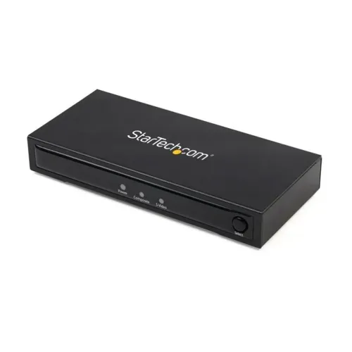 Adaptador S-Video a HDMI StarTech.com con Audio - Convertidor 720p - Modelo VID2HDCON2 Adaptador S-Video a HDMI StarTech.com con Audio - Convertidor 720p - Modelo VID2HDCON2