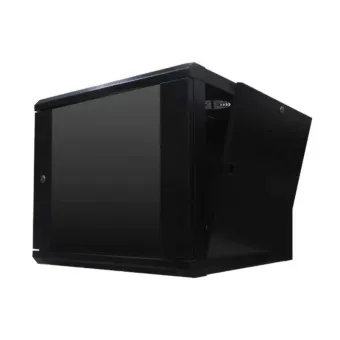 Gabinete de Rack WAM 12U para Muro con Puerta de Vidrio Modelo WAM-WC12UR06-A