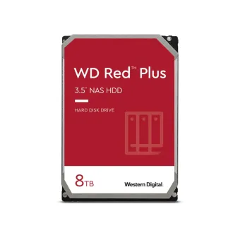 Disco Duro NAS WD Red Plus 3.5'' 8TB SATA 5640RPM WD80EFPX