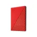 Disco Duro Externo Western Digital My Passport 4TB USB 3.0 Rojo WDBPKJ0040BRD-WESN