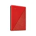 Disco Duro Externo Western Digital My Passport 4TB USB 3.0 Rojo WDBPKJ0040BRD-WESN