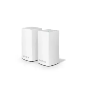 Sistema WiFi Mesh Linksys Velop Doble Banda AC1300 - 2 Nodos - Modelo WHW0102