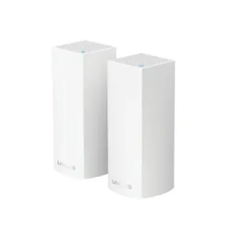 Sistema WiFi Mesh Linksys Velop Tribanda Whole Home - 2 Nodos - Modelo WHW0302