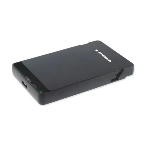 Gabinete X-Media para HDD/SSD 2.5 pulgadas USB 3.0 SATA Negro Modelo XM-EN2279U3 Gabinete X-Media para HDD/SSD 2.5 pulgadas USB 3.0 SATA Negro Modelo XM-EN2279U3