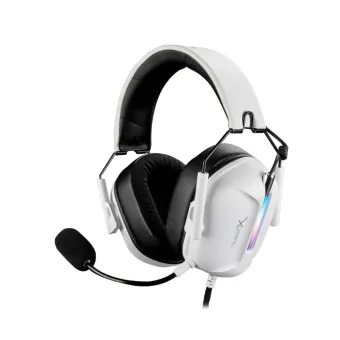Diadema Gamer XZeal XZ-7010 Blanco con RGB y Micrófono - Alámbrico