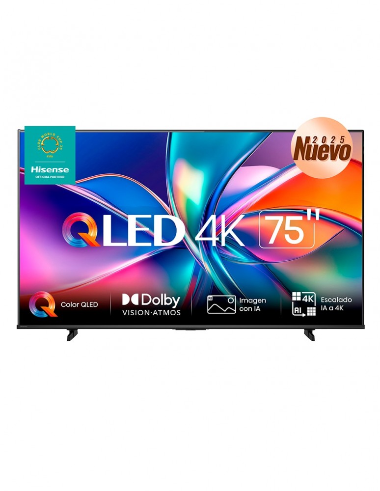 hisense qled 75qd6qv 75 4k smart tv vidaa