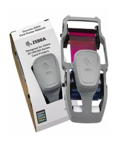 cinta zebra ribbon color ymcko 200 impresiones compatible zc100 zc300 800300 350la