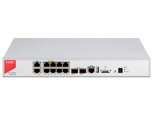Cortafuegos SMB H3C SecPath F100 C A2 Firewall App 9801A41U