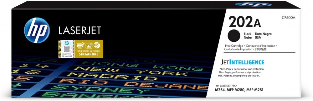 hp toner negro 202a hp cf500a