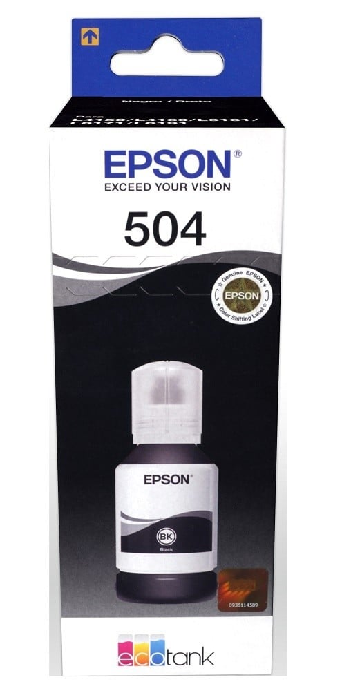 epson tinta negro p ep t504120 al