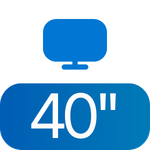 Smart TV Hisense 40 Pulgadas FHD Android TV Modelo 40A4NV con Pantalla de 40 pulgadas