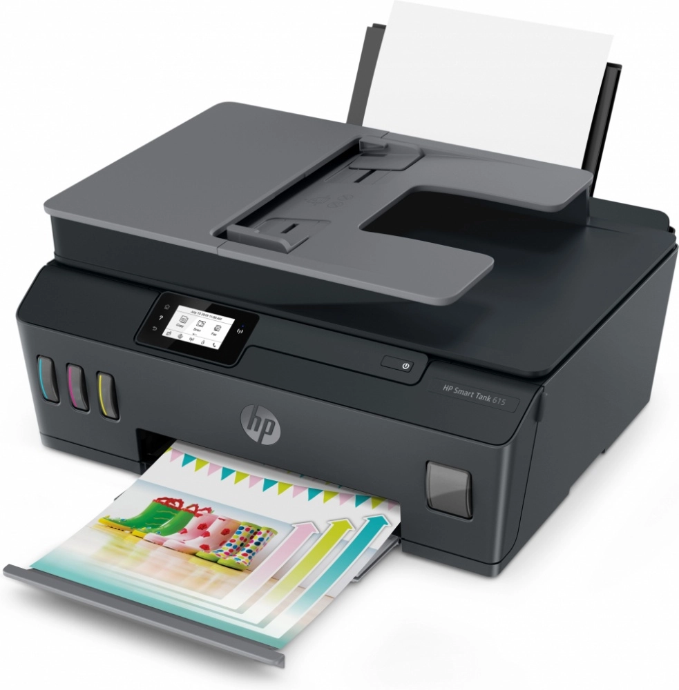 Multifuncional HP Smart Tank 615 Color Inyeccion Inalambrico Print Scan Copy Fax Y0F71AAKY