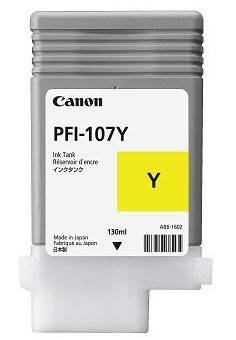 Tanque De Tinta Canon Pfi 107Y Amarillo Inyeccion De Tinta Ampolla 6708B001AA