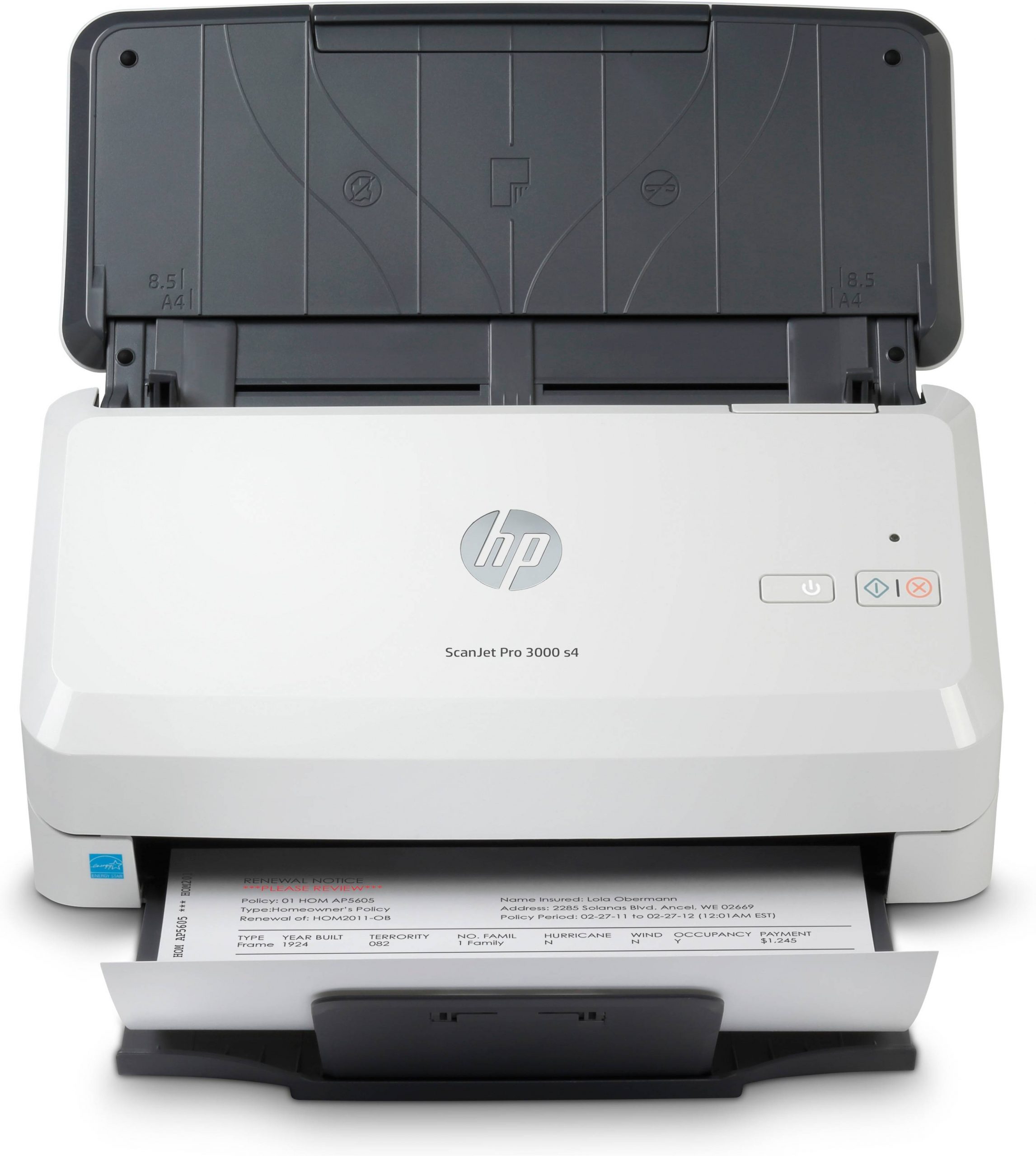 Escaner Hp Scanjet Pro 3000 S4 Adf Resolucion 600Dpi 6FW07ABGJ