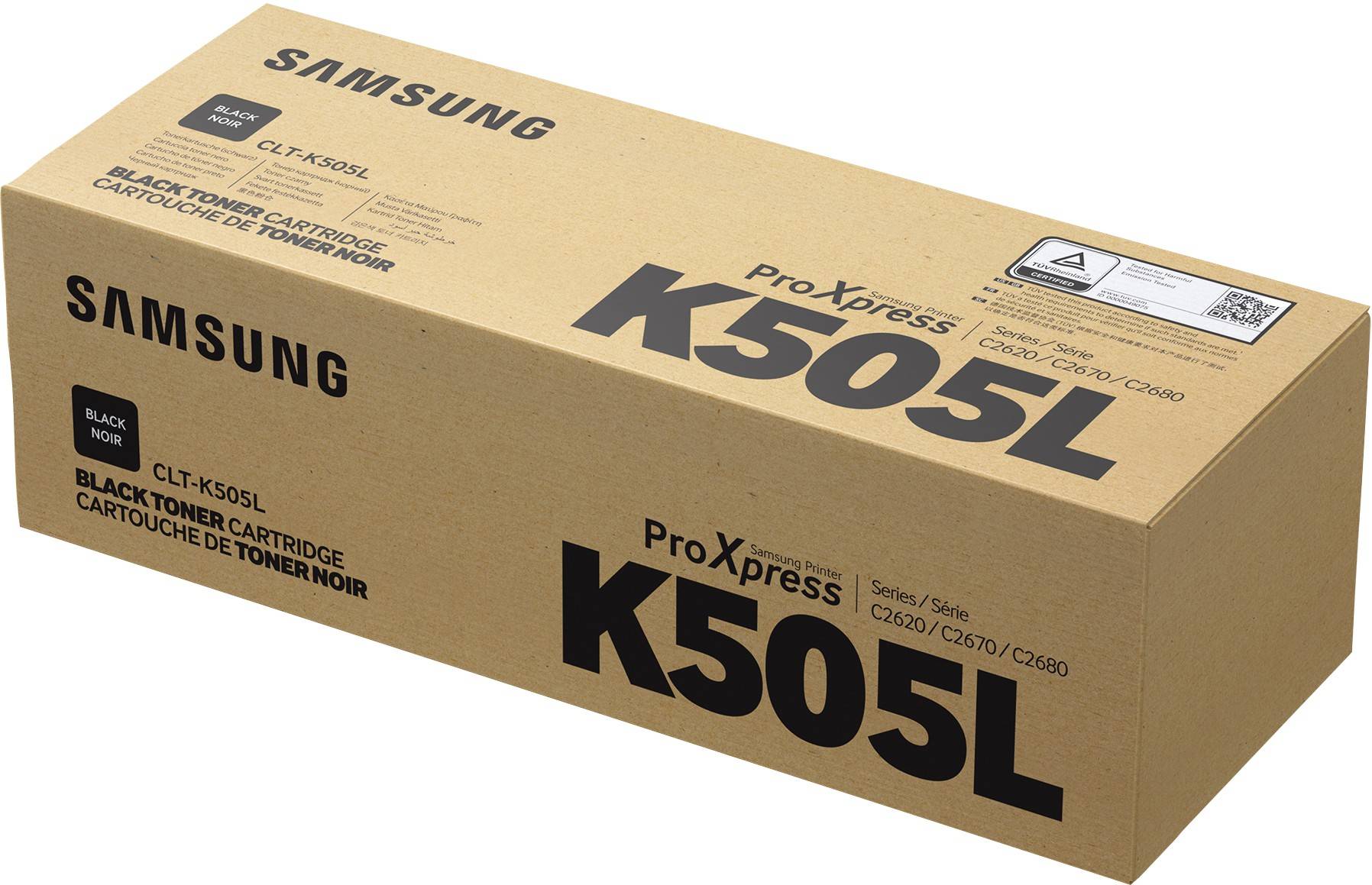 Toner Samsung CLT K505L Negro SU170A