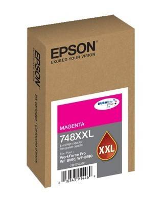 Tinta Epson T748Xxl Capacidad Extra Alta Wf 6090 Wf 6590 Color Magenta T748XXL320 AL