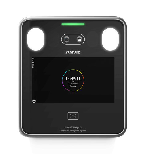 Lector Biometrico Anviz FaceDeep 3 Reconocimiento Facial 6000 Usuarios AN FACEDEEP3
