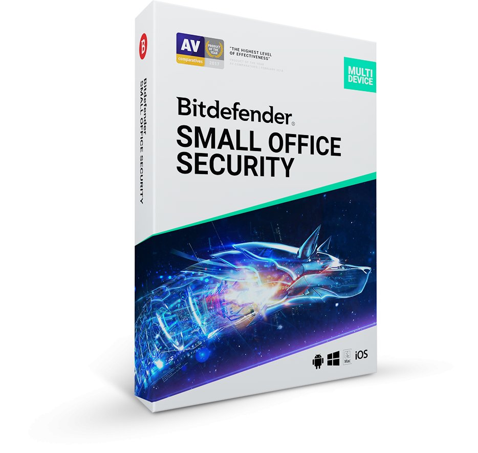 Antivirus Bitdefender Small Office Security 20 Dispositivos 1 Servidor 1 Consola Cloud 1 Ano TMBD 354