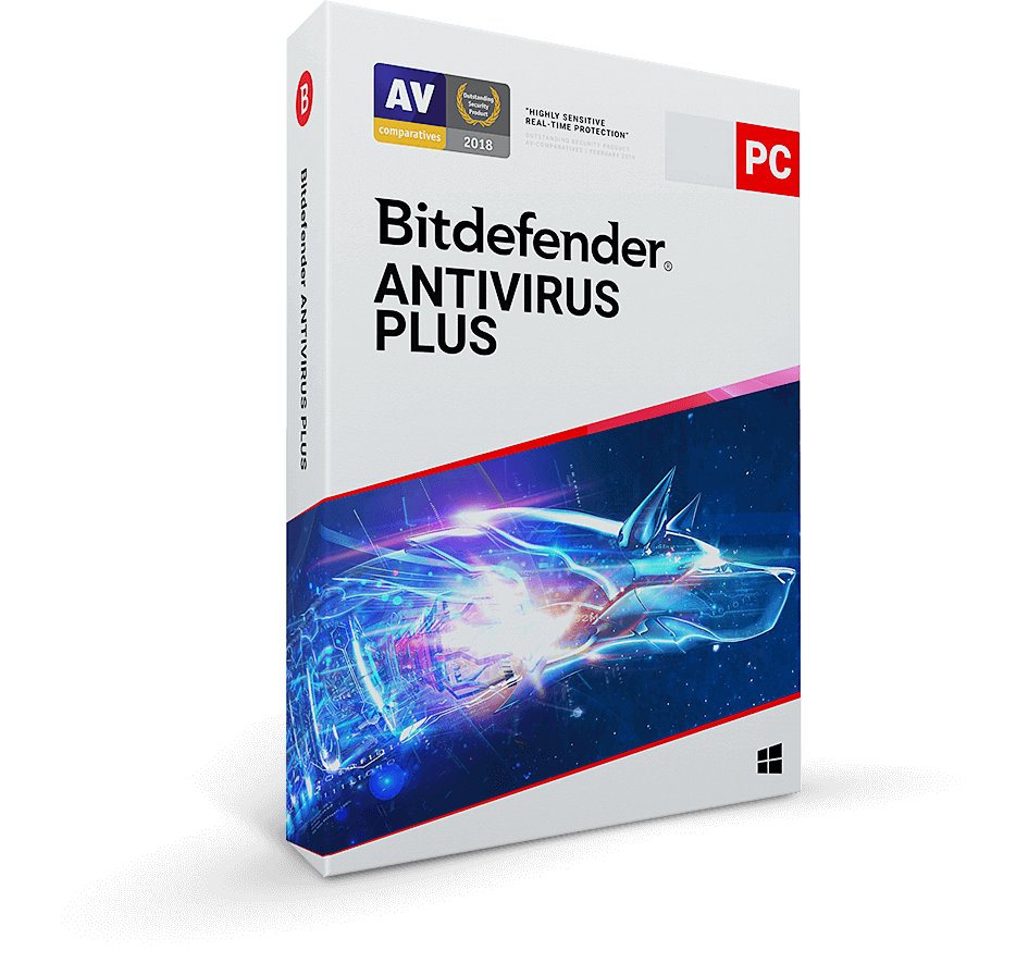 Antivirus Bitdefender Antivirus Plus 1 Usuario 1 Ano Electronico TMBD 414