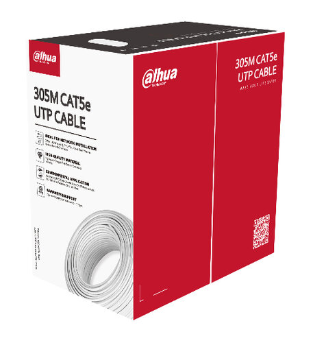 Bobina Dahua Cat5e 100M 4 Pares Blanco DH PFM920I 5EUN C V2 100