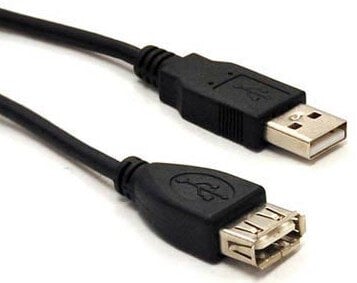 Extension USB BRobotix 102345 Macho Hembra 45 mts Negro 102345