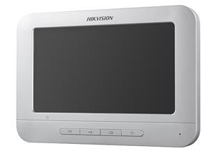Monitor HIKVISION DS KH2220 7 800 x 480 4 Botones Alambrico Interior Blanco DS KH2220
