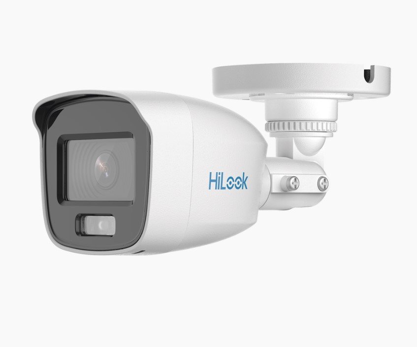 Camara HiLook THC B129 PS 2MP Bala Lente 28mm Luz Blanca 20M THC B129 PS