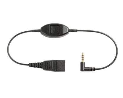 Adaptador Jabra 8800 00 103 QD a 35 mm Con Push to talk Para Smartphones MOBILE QD 35MM S