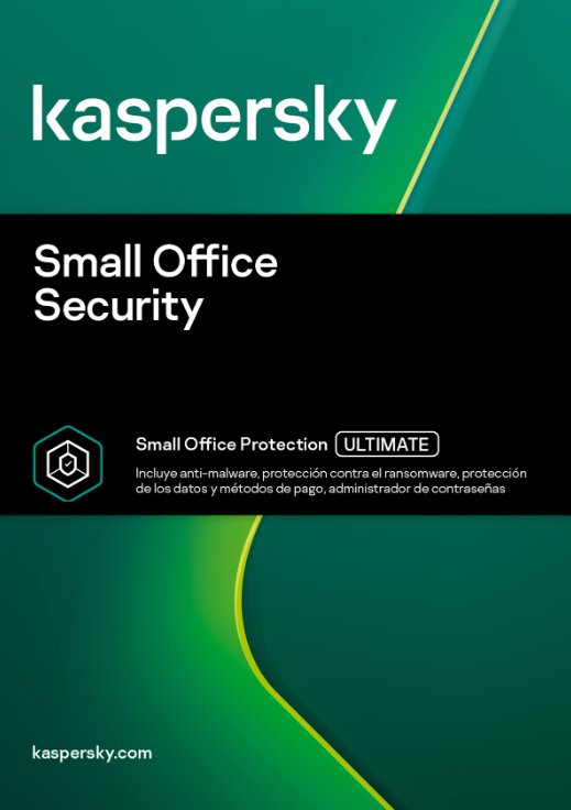 Antivirus Kaspersky Small Office Security 50 Usuarios 50 Moviles 5 Servidores de Archivos 1 Ano TMKS 229